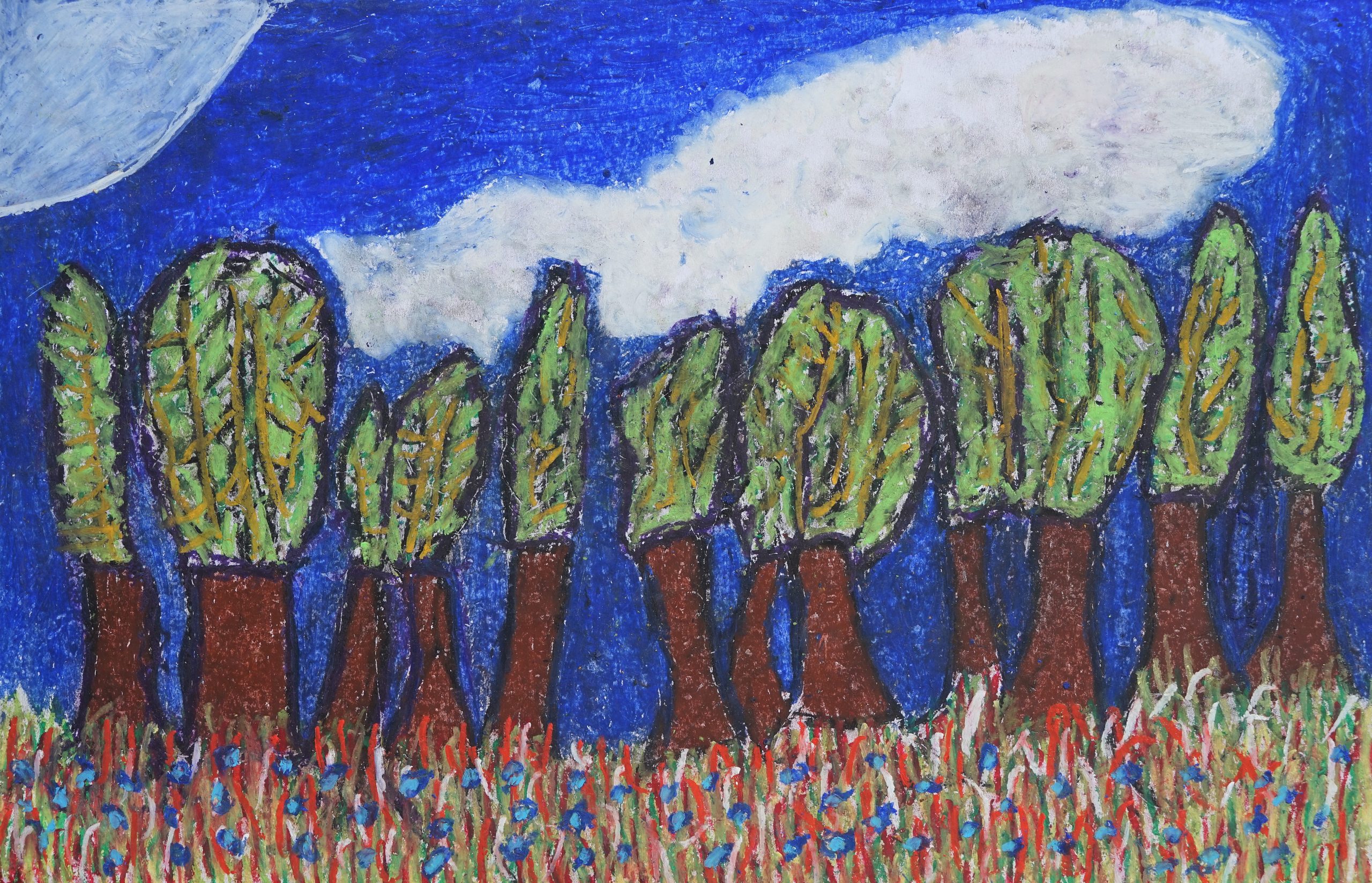 1 Bomen - 30X50 - Marie Macpherson Bomen - 30X50 cm - Marie Macpherson