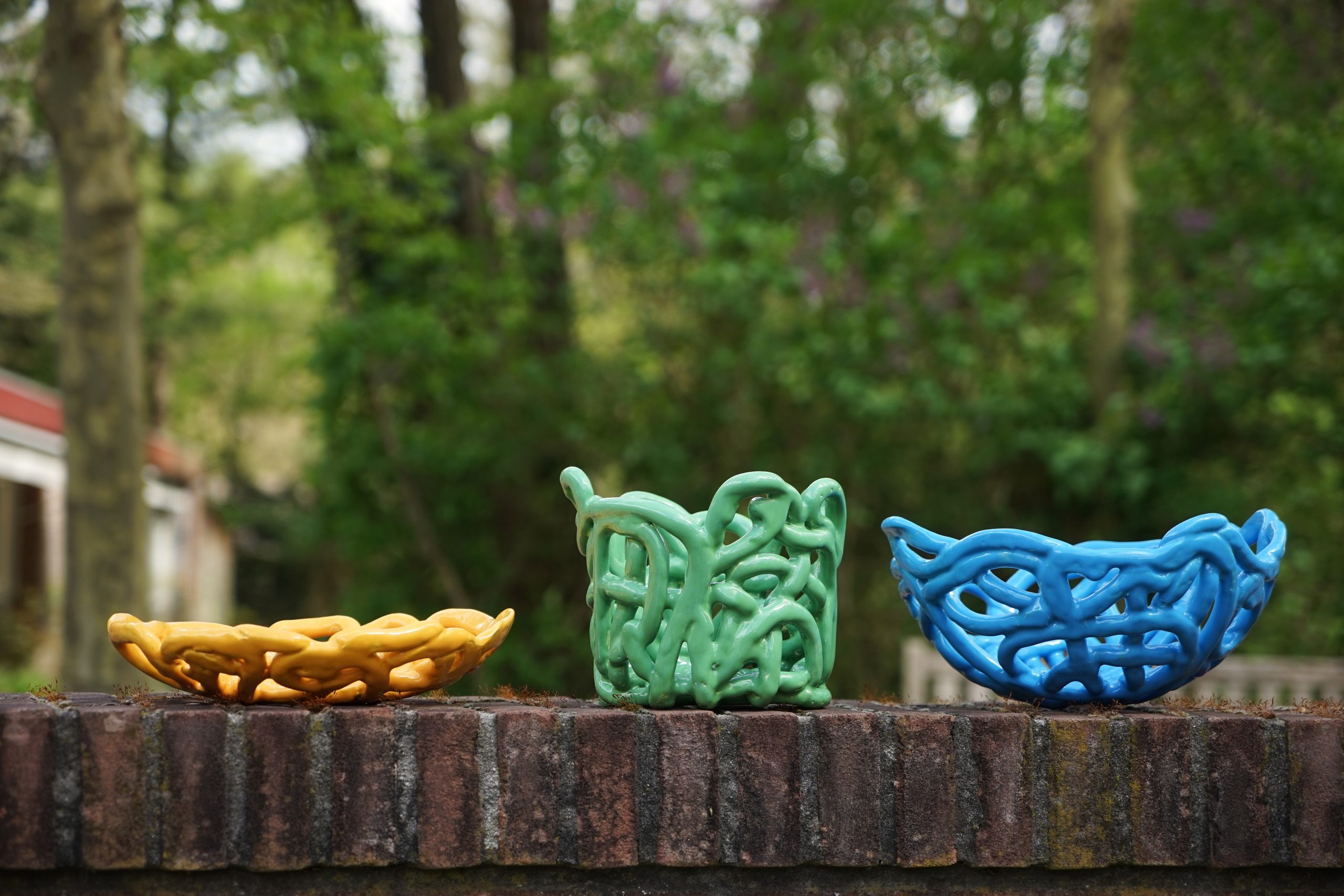 1 Schalen - 25X15 Christine Kok Schalen - 25X15 cm van Christine Kok