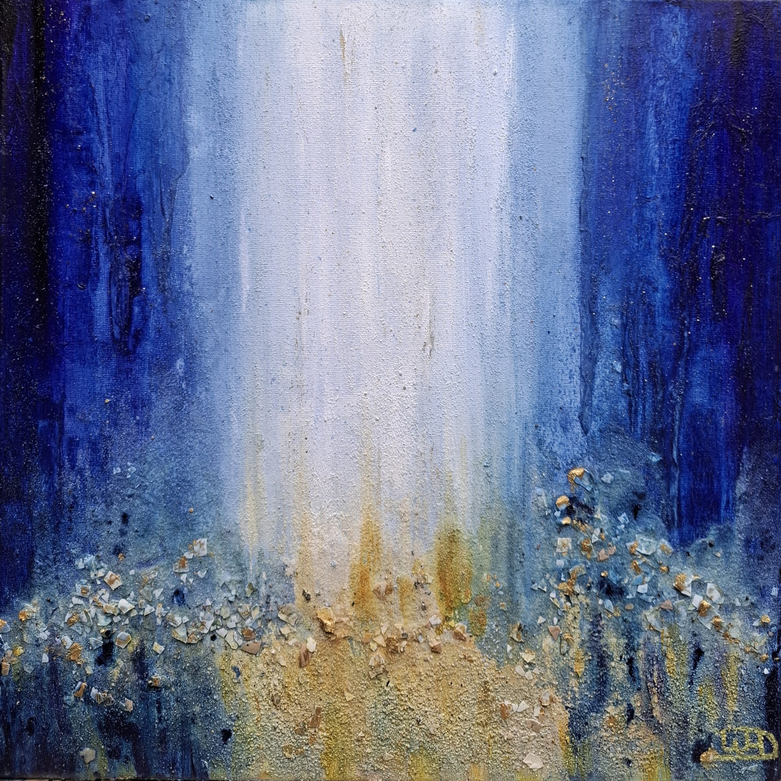 4 Sparkling lights 40x40cm