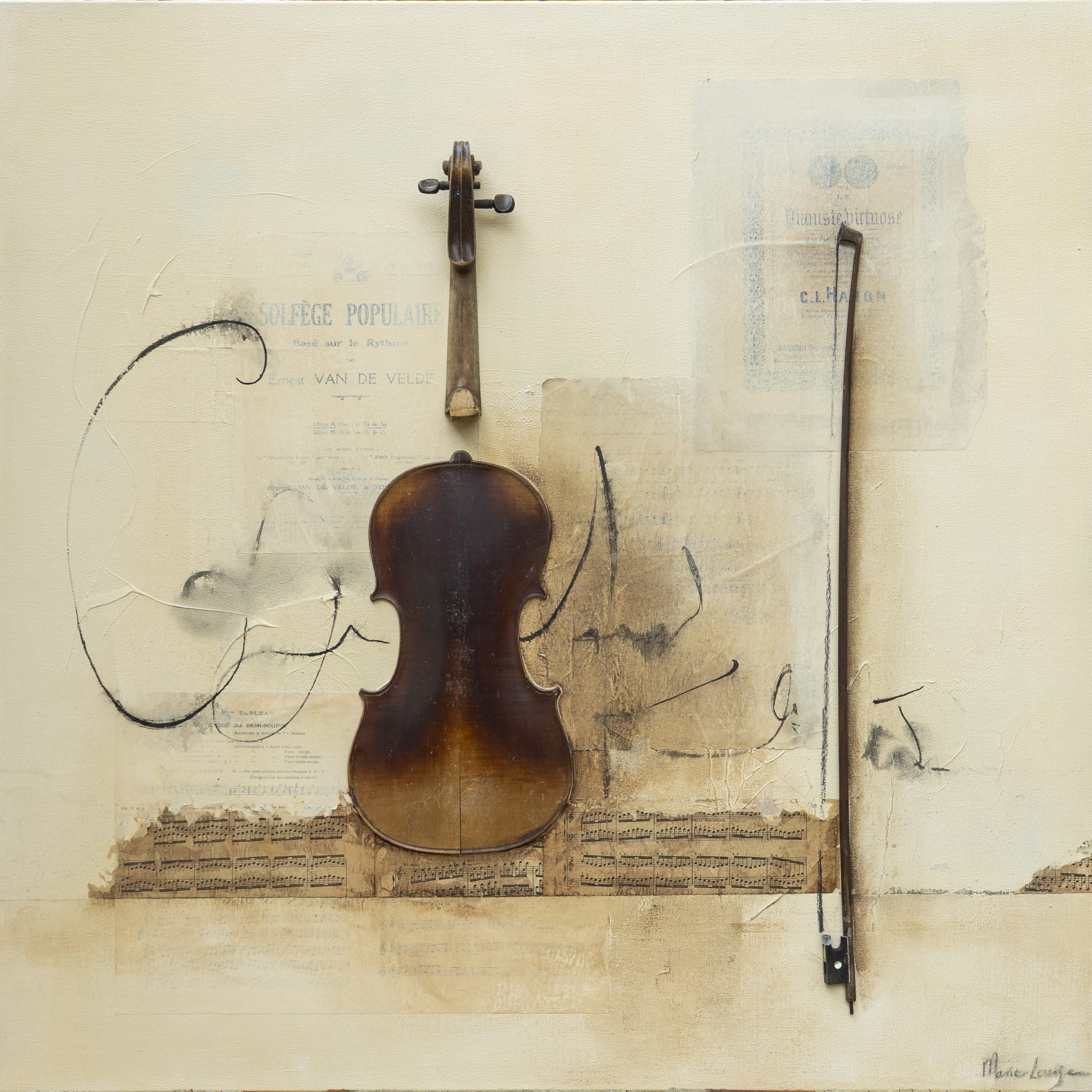 Pour toujours 100 x 100 cm