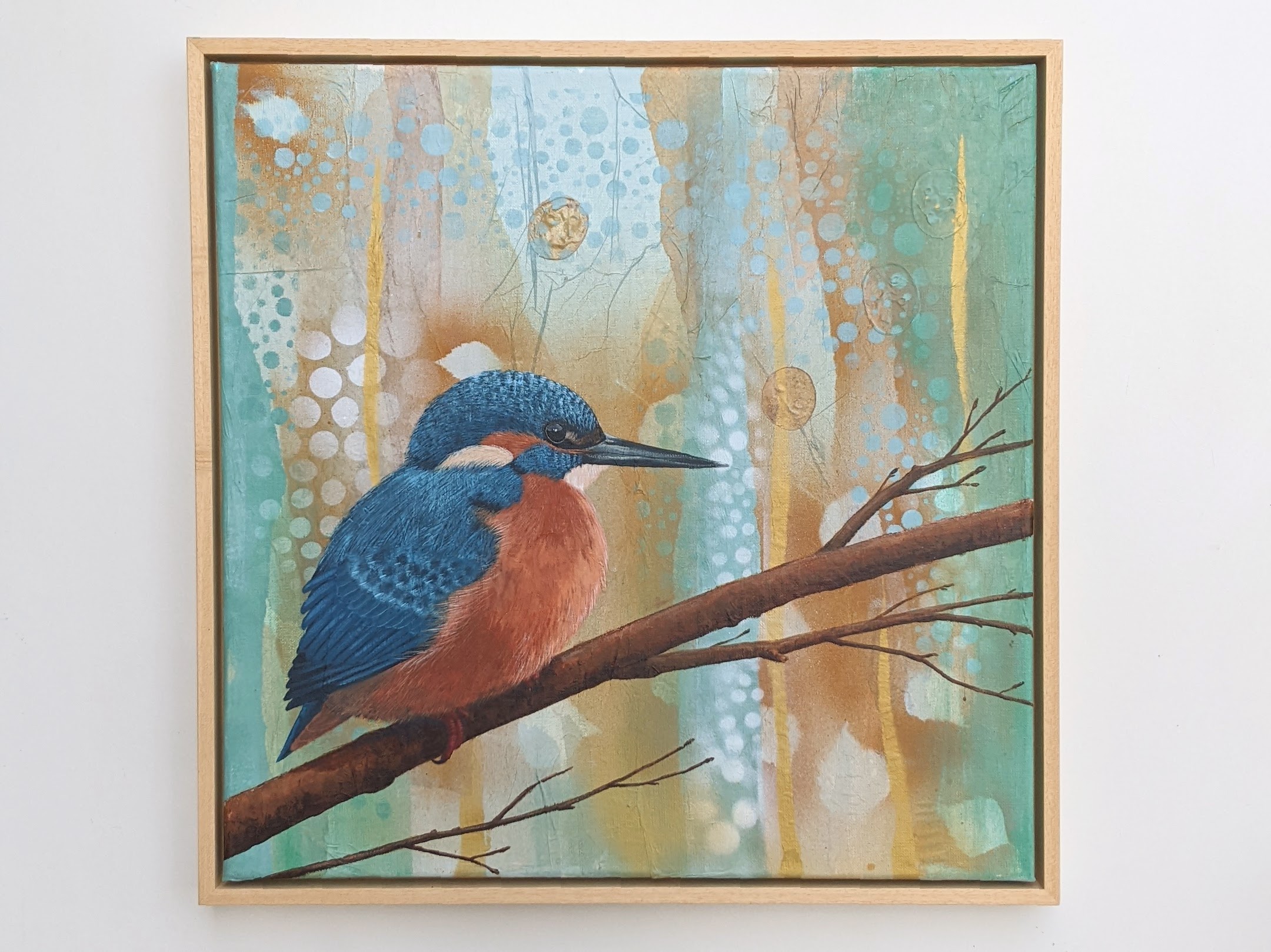 ijsvogel 50x50 cm