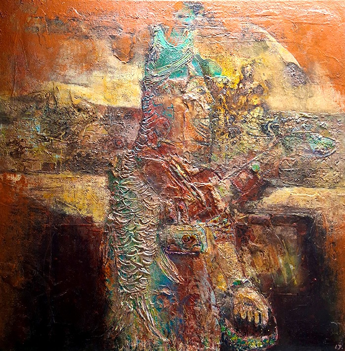 Oannes_100 x 100 cm