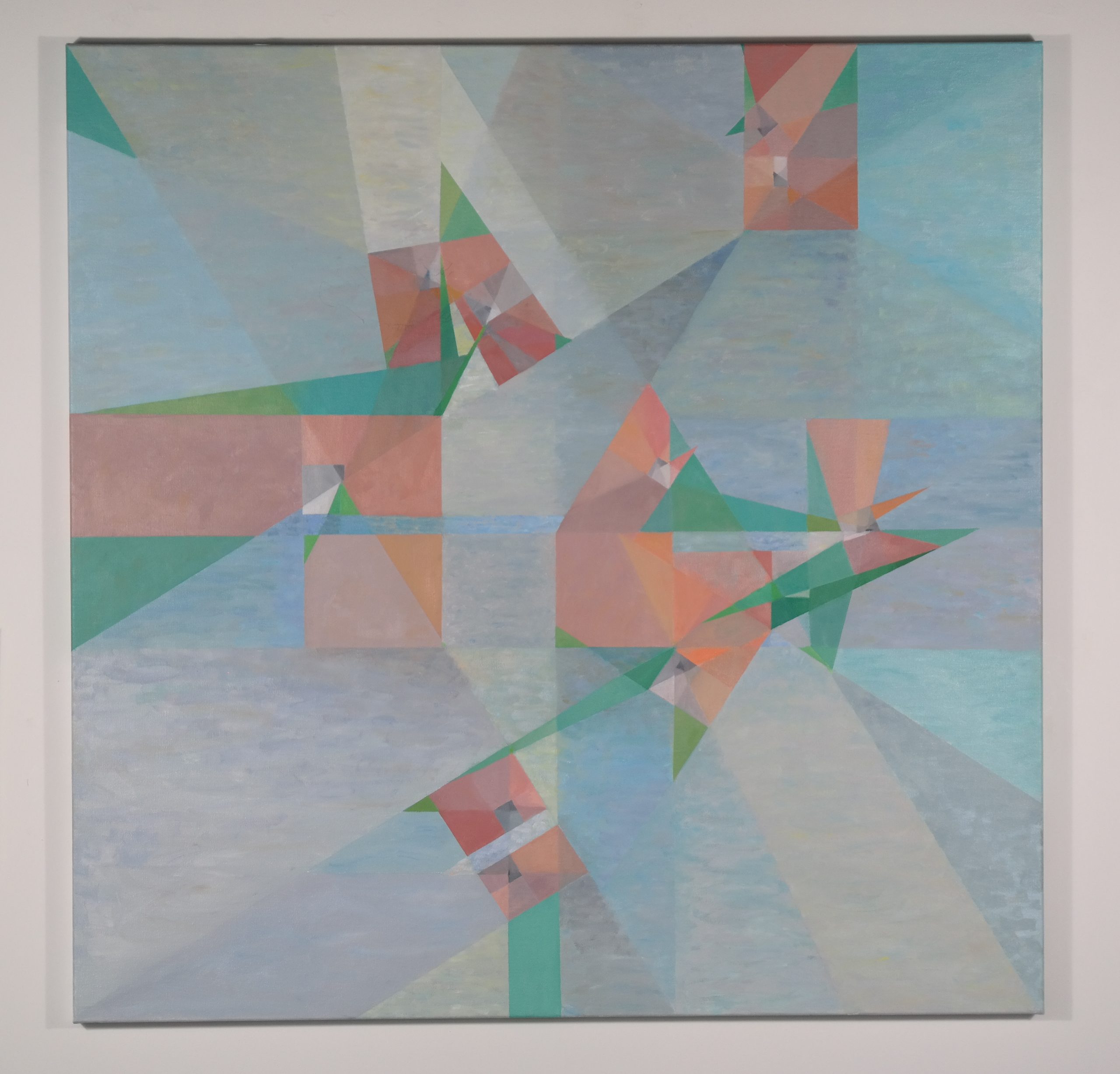 Stromingen 100 x 100 cm