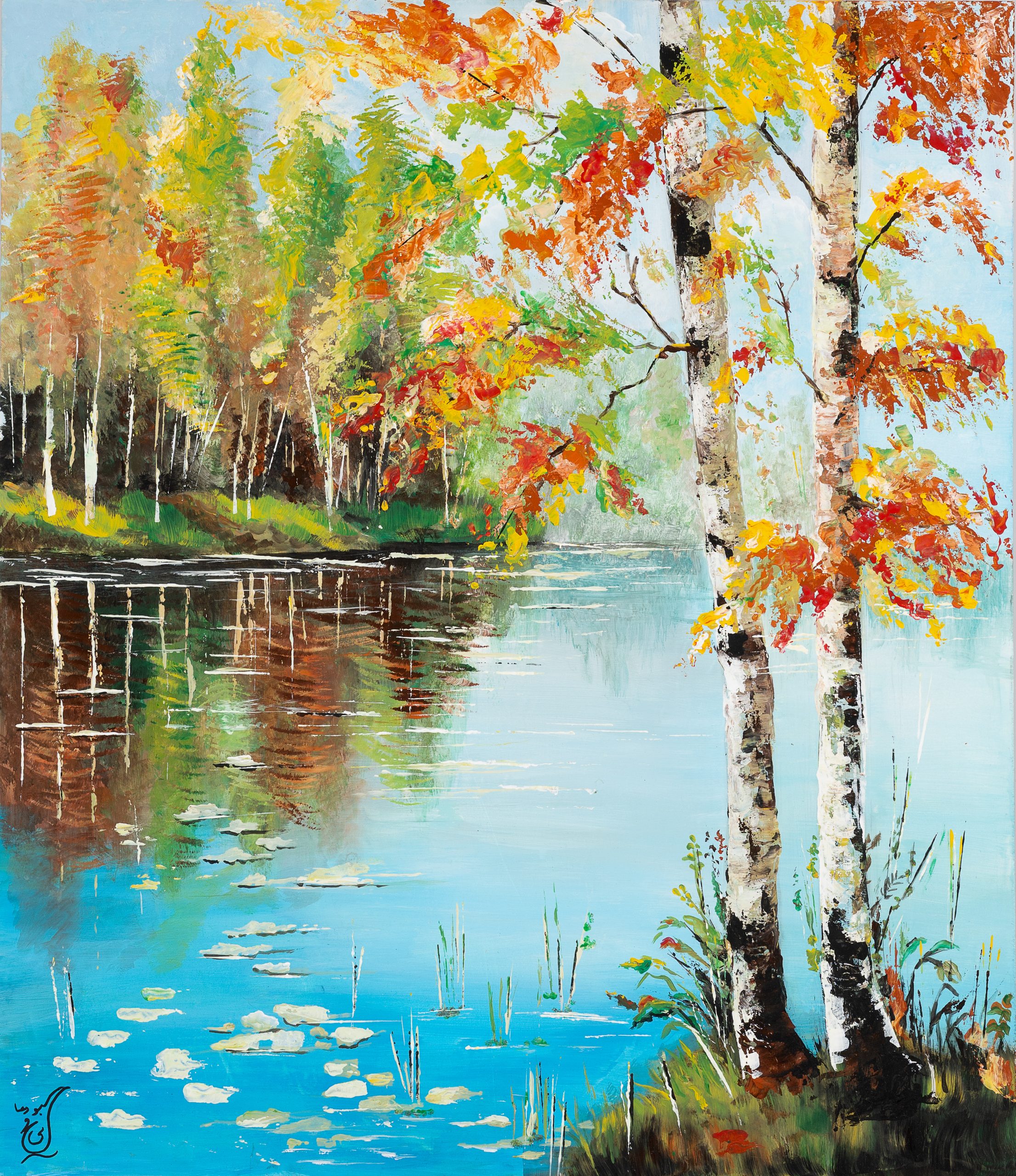 Vrede en dromen 80x60cm