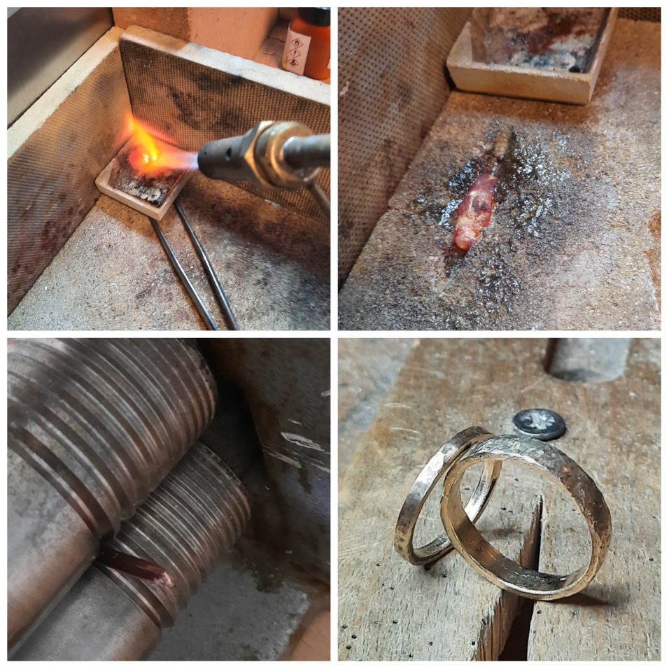 zelf je eigen trouwringen maken van oud goud of zilver