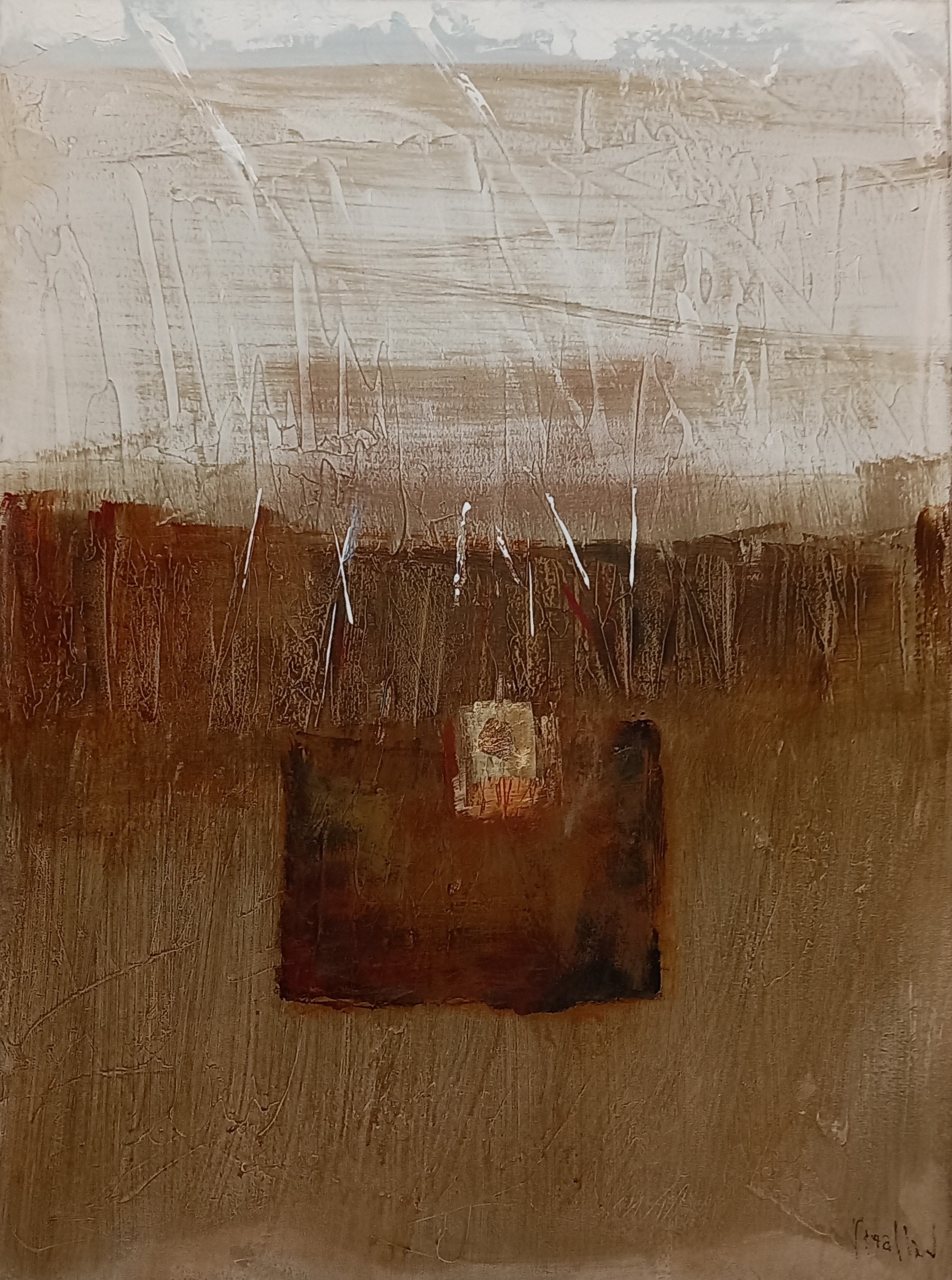 60 x 80 cm acryl op doek