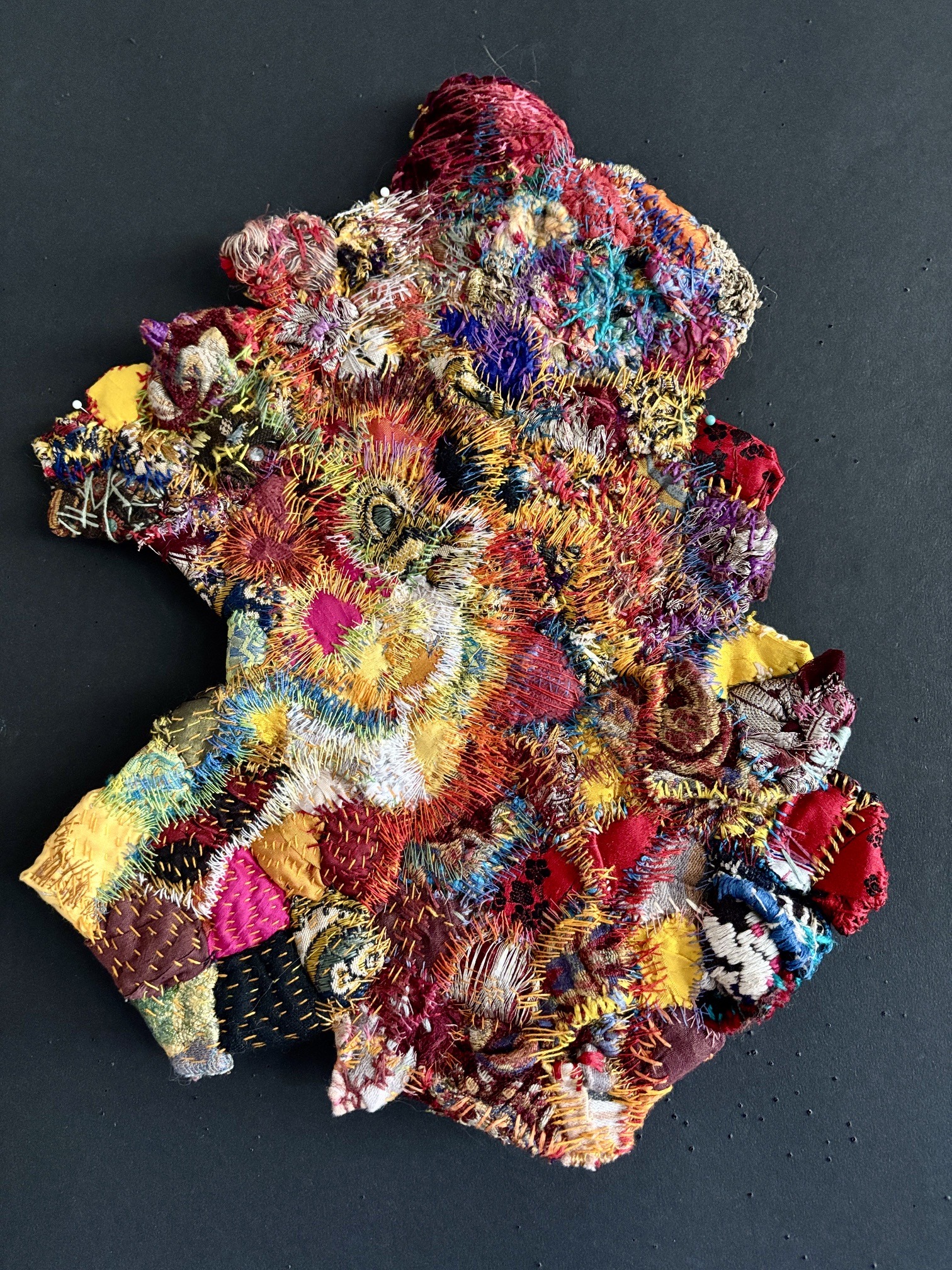 Collage textiel