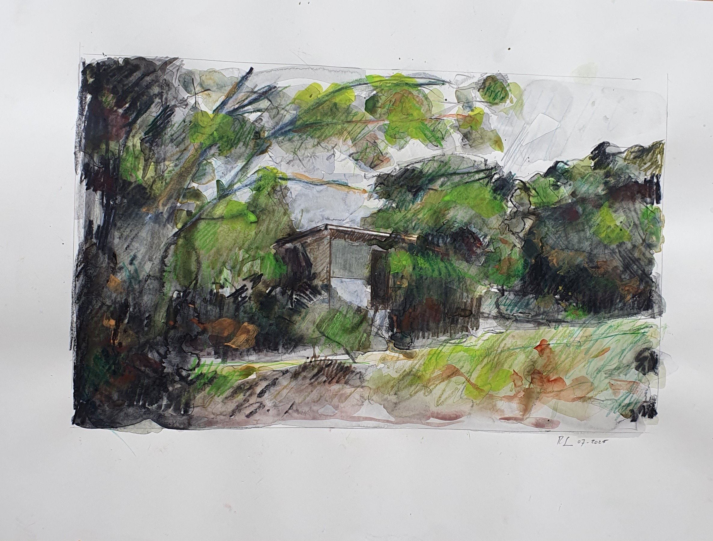 kroatie; landschapformaat nr 1 64 x 48 cm